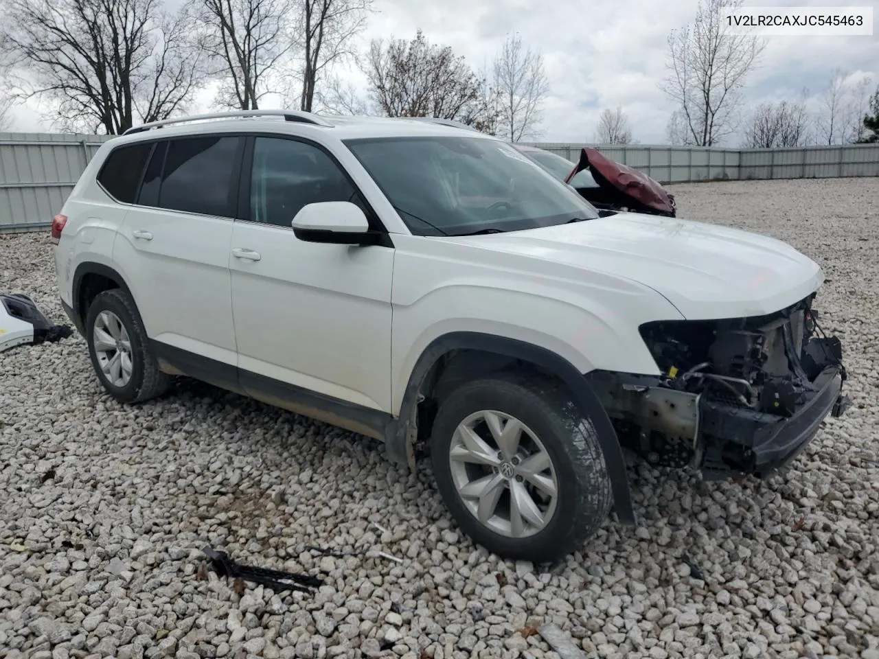 2018 Volkswagen Atlas Se VIN: 1V2LR2CAXJC545463 Lot: 78168784