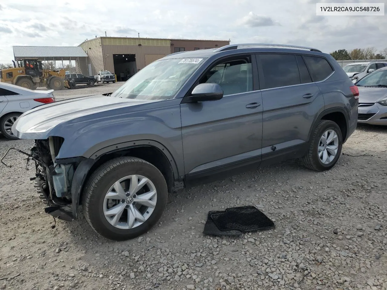 2018 Volkswagen Atlas Se VIN: 1V2LR2CA9JC548726 Lot: 78175574