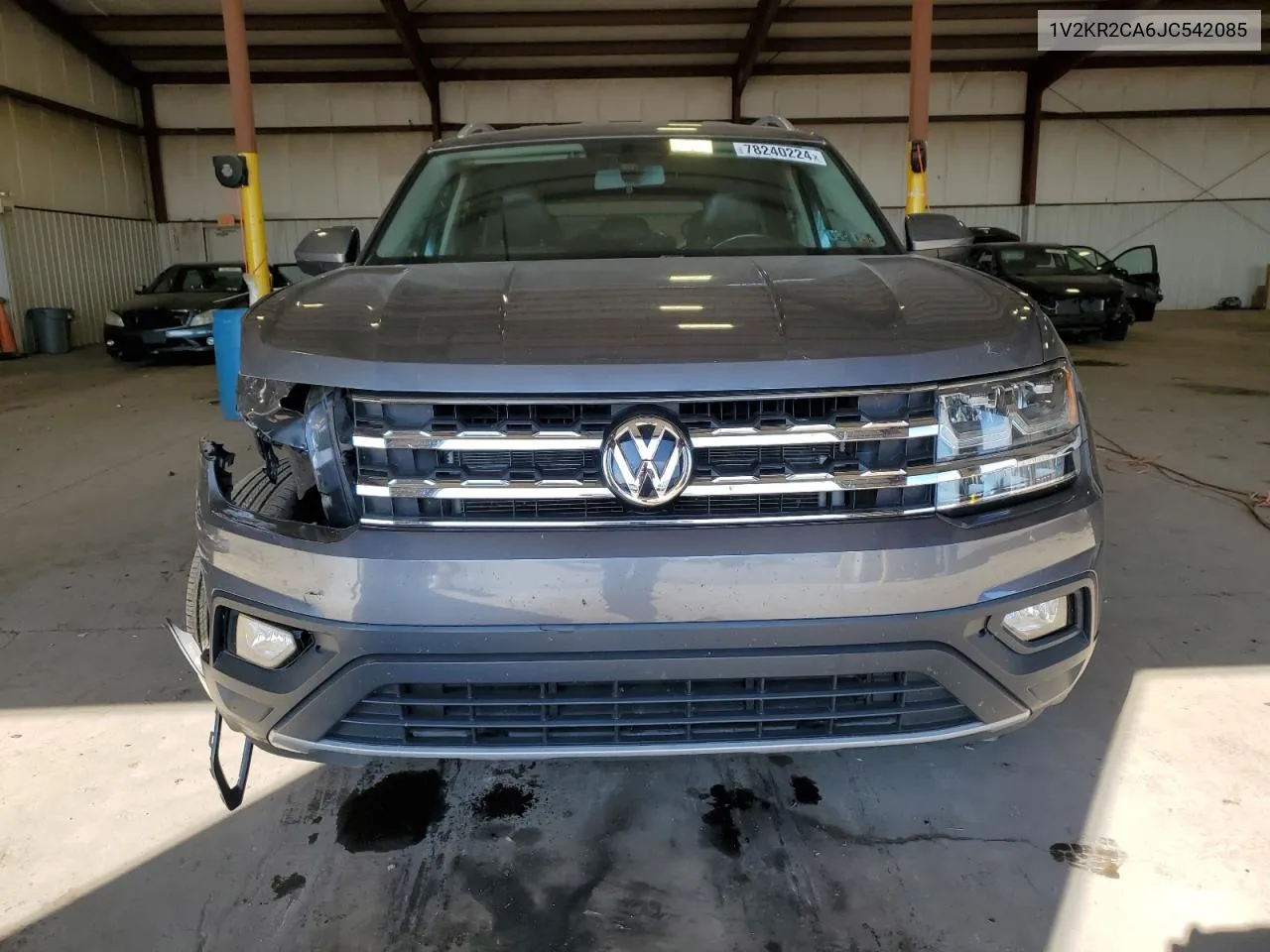 2018 Volkswagen Atlas Se VIN: 1V2KR2CA6JC542085 Lot: 78240224