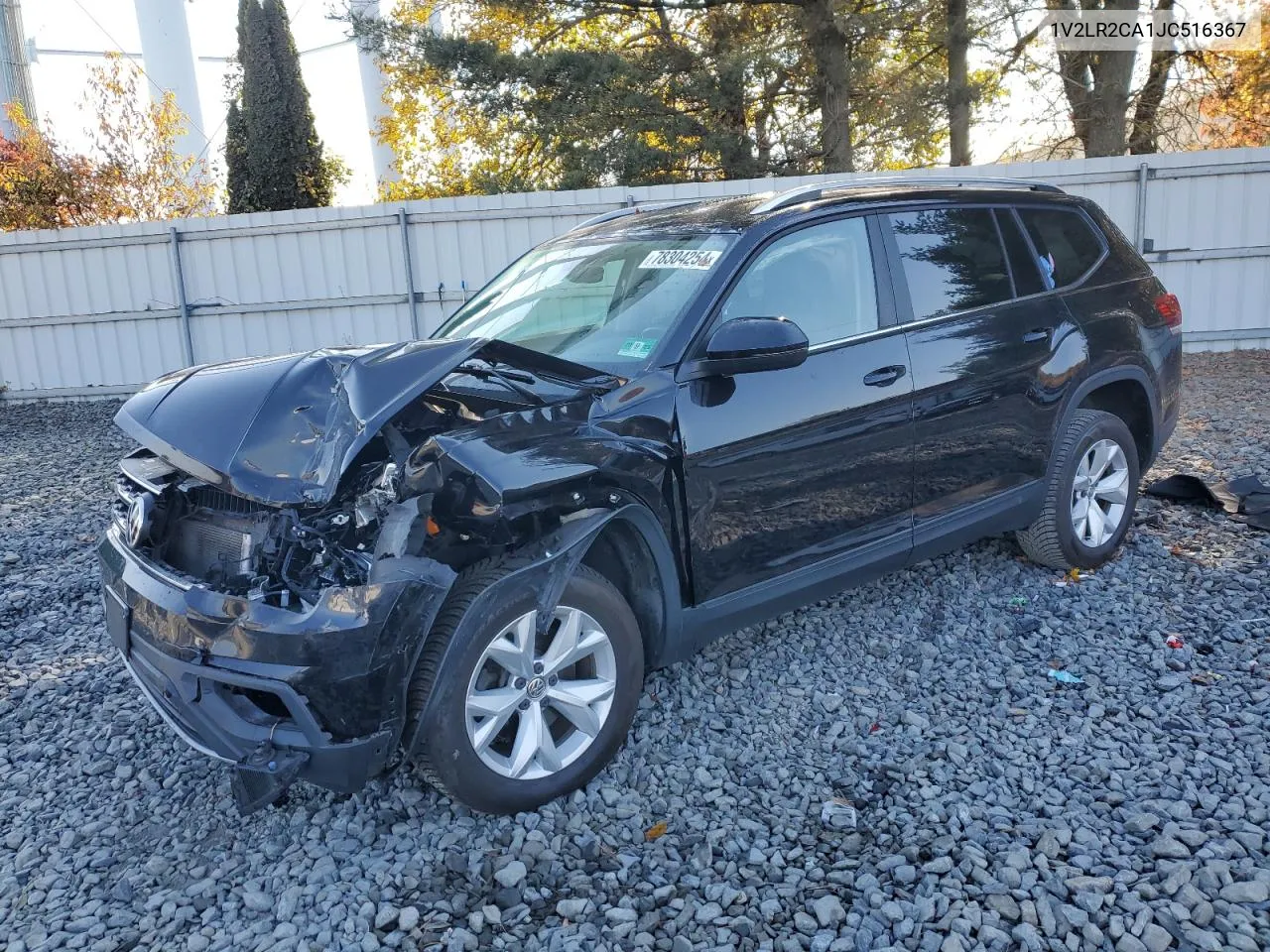 2018 Volkswagen Atlas Se VIN: 1V2LR2CA1JC516367 Lot: 78304254