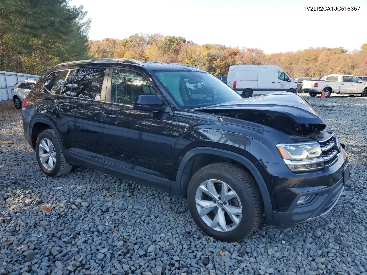 2018 Volkswagen Atlas Se VIN: 1V2LR2CA1JC516367 Lot: 78304254