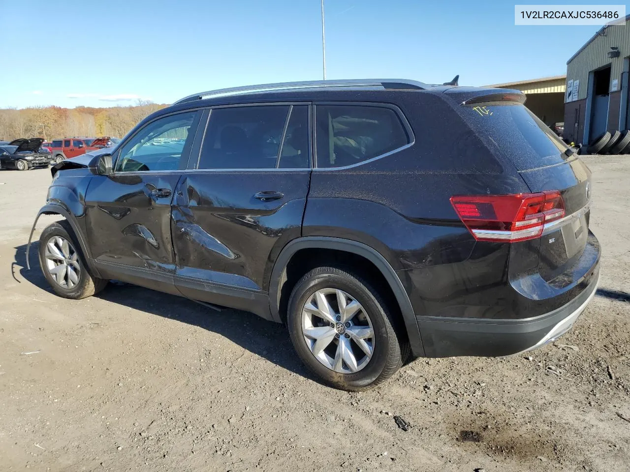 2018 Volkswagen Atlas Se VIN: 1V2LR2CAXJC536486 Lot: 78798974