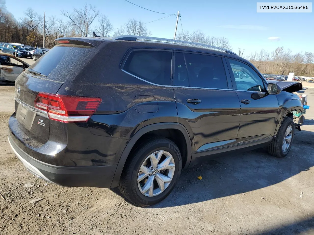 2018 Volkswagen Atlas Se VIN: 1V2LR2CAXJC536486 Lot: 78798974