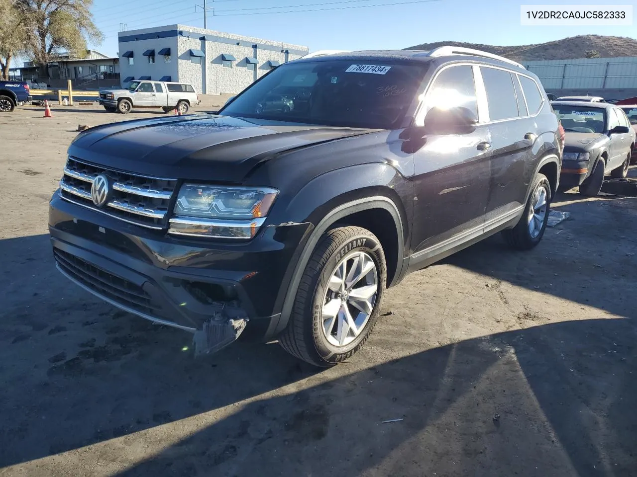 2018 Volkswagen Atlas Se VIN: 1V2DR2CA0JC582333 Lot: 78817434