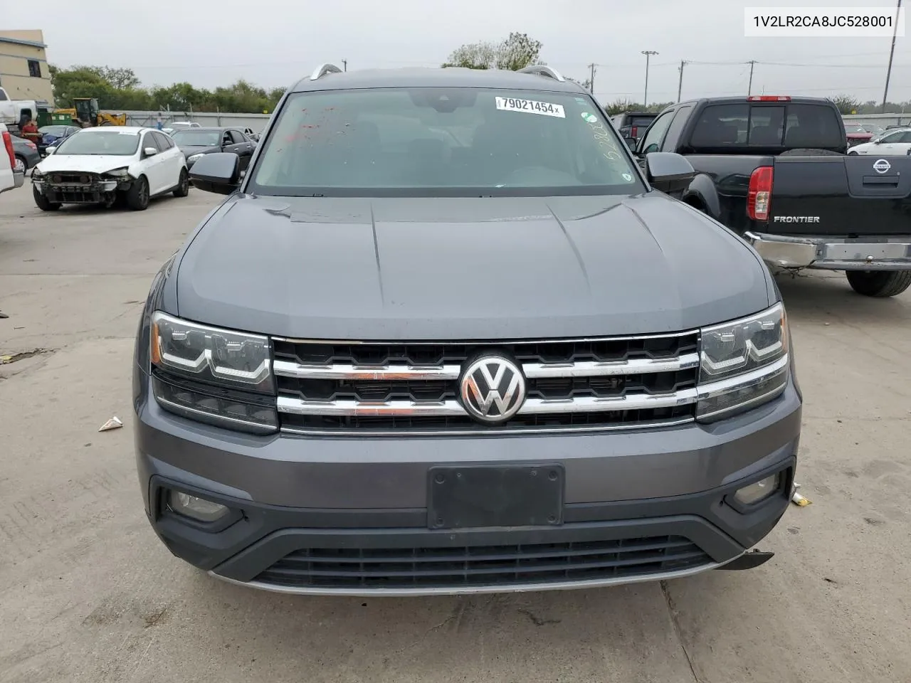 2018 Volkswagen Atlas Se VIN: 1V2LR2CA8JC528001 Lot: 79021454