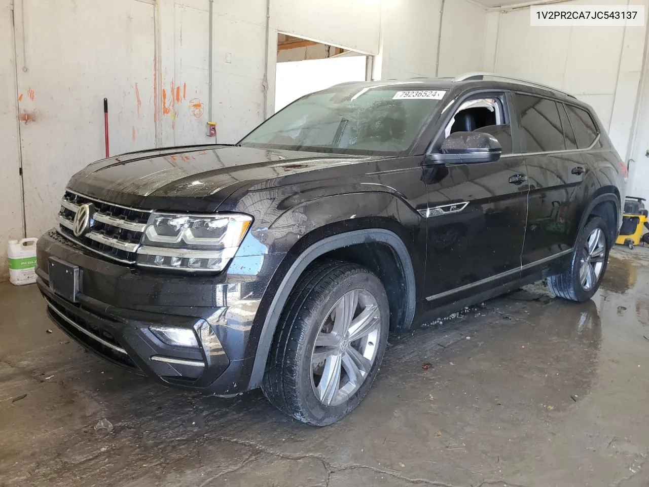 2018 Volkswagen Atlas Se VIN: 1V2PR2CA7JC543137 Lot: 79236524