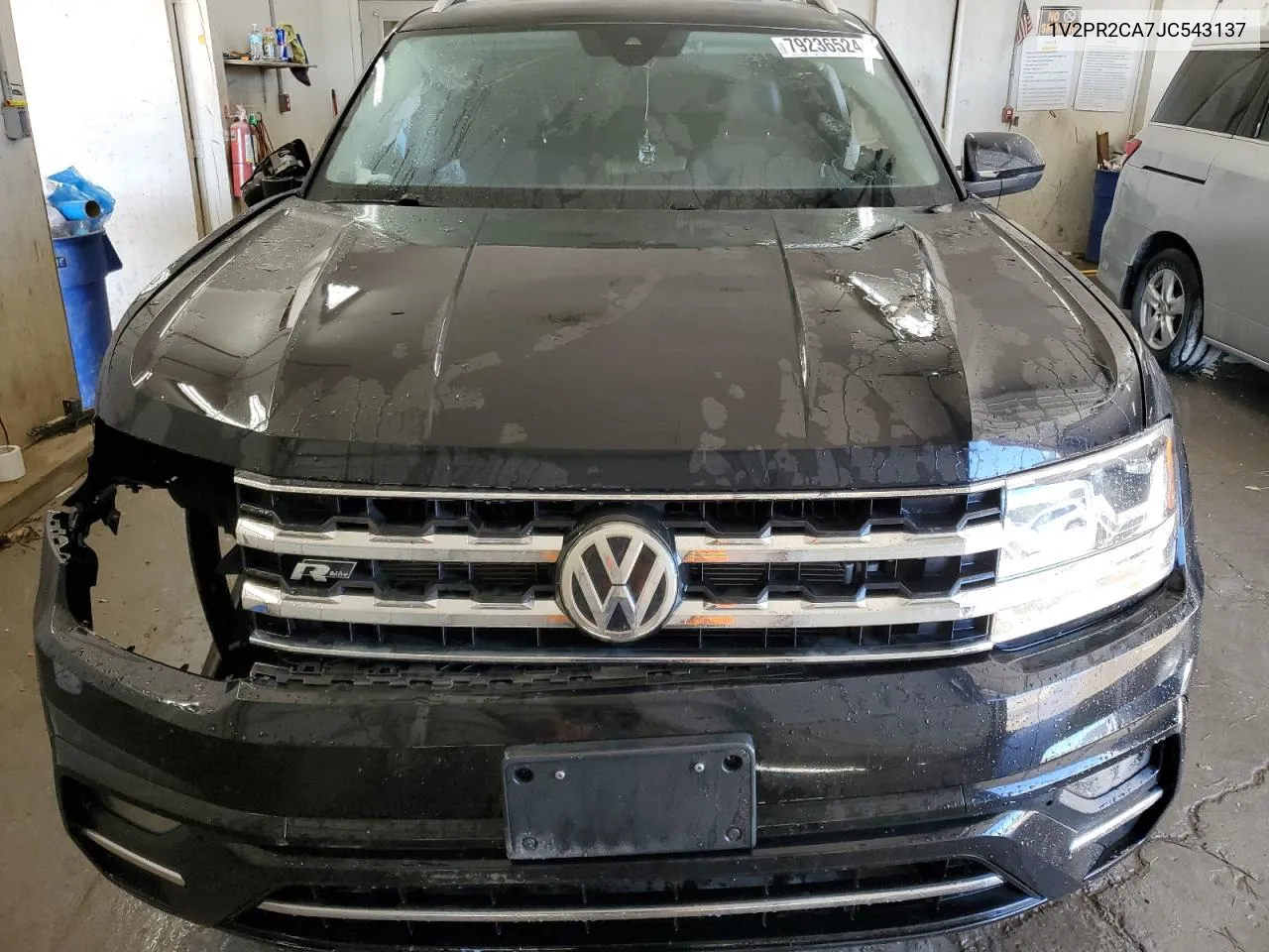 2018 Volkswagen Atlas Se VIN: 1V2PR2CA7JC543137 Lot: 79236524