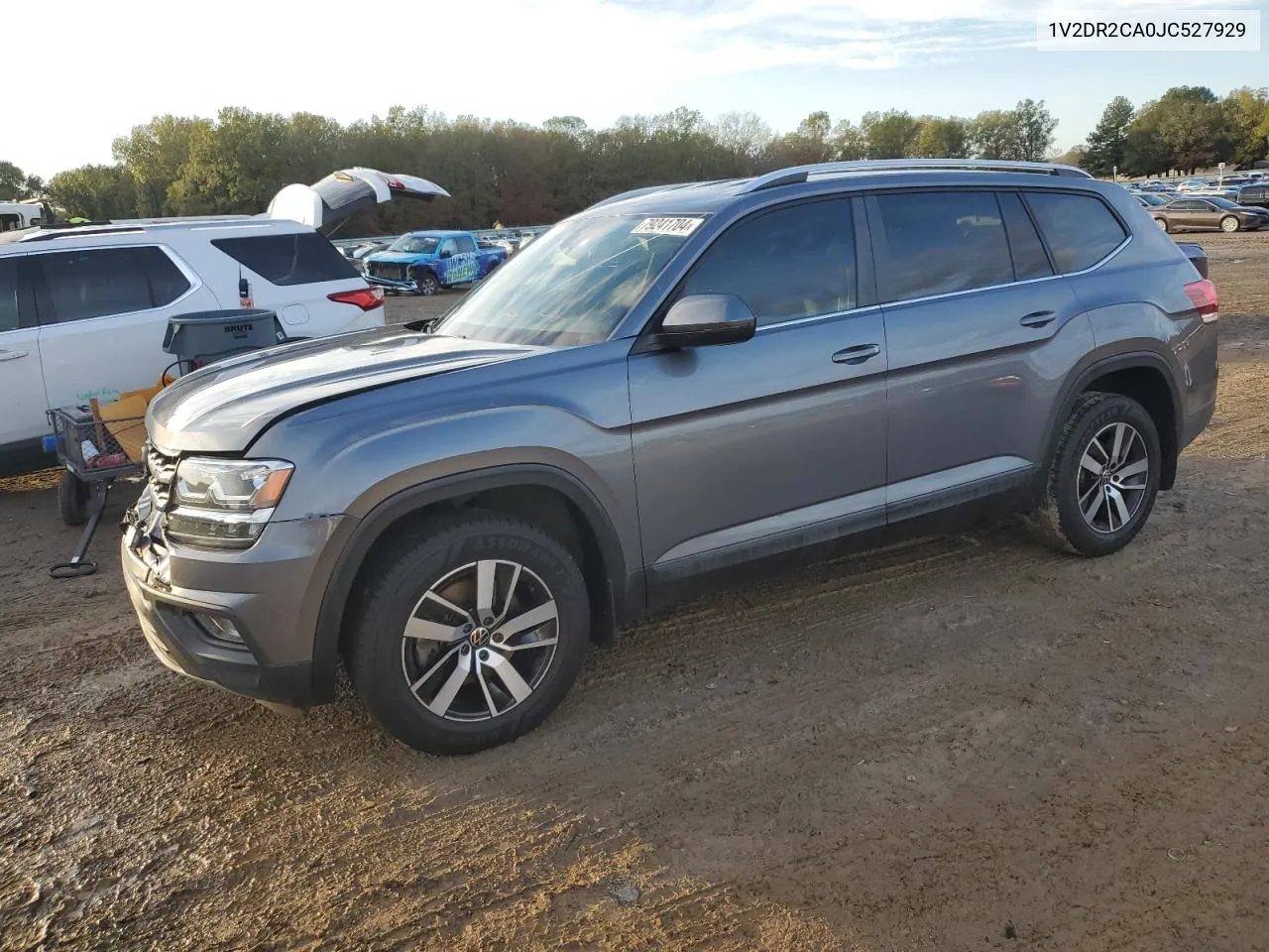 2018 Volkswagen Atlas Se VIN: 1V2DR2CA0JC527929 Lot: 79241704