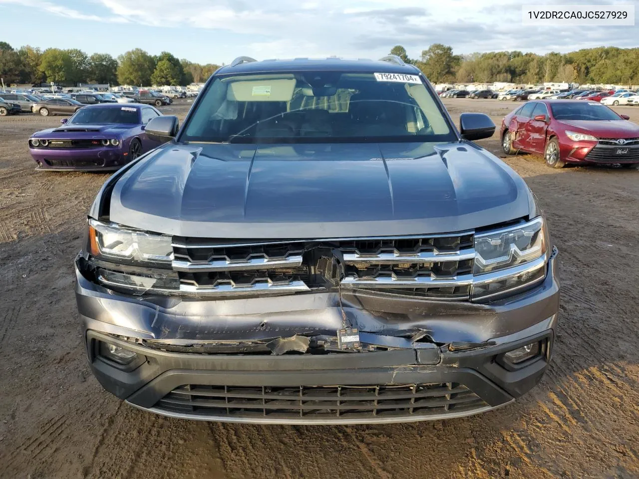 2018 Volkswagen Atlas Se VIN: 1V2DR2CA0JC527929 Lot: 79241704