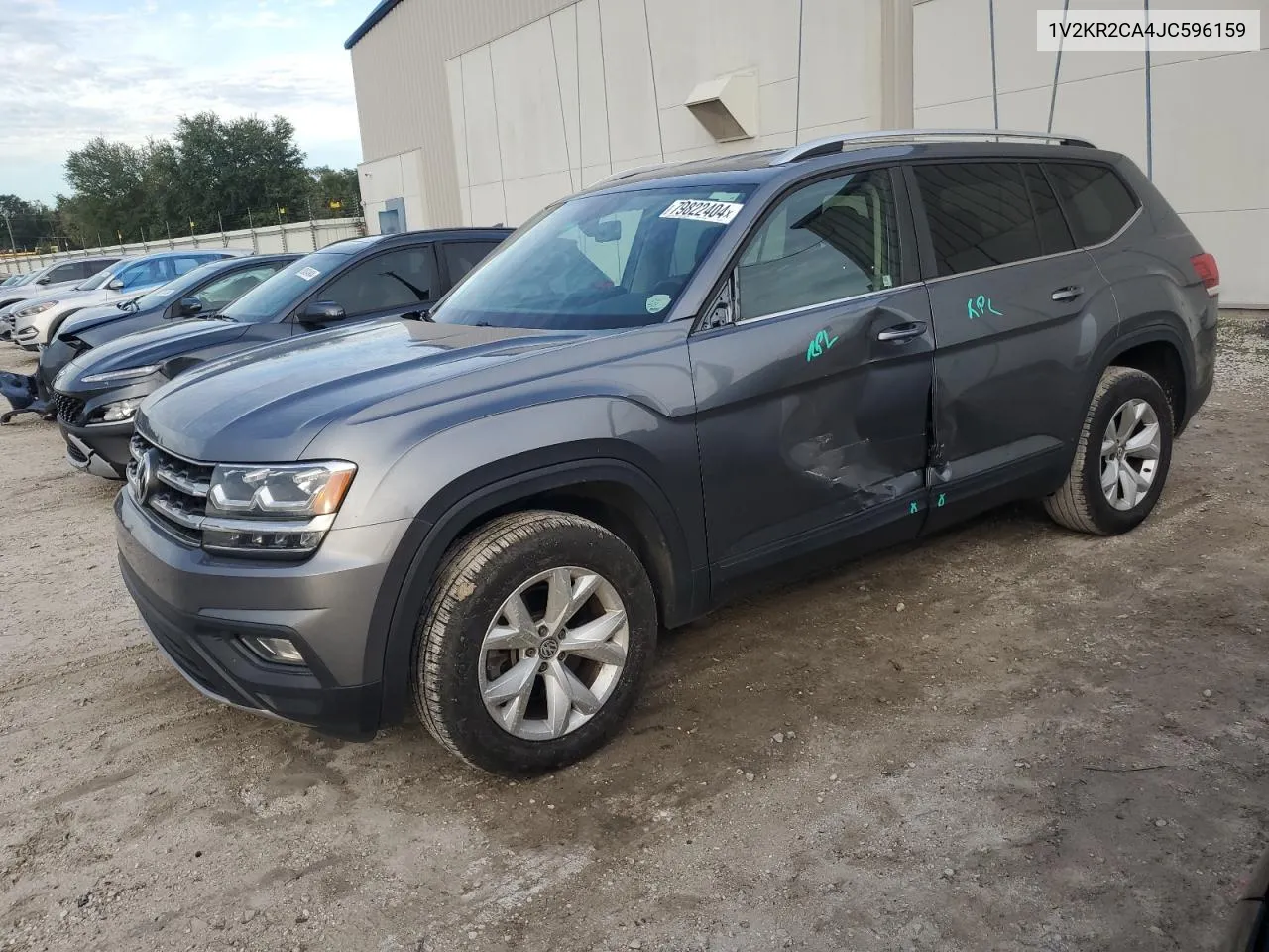 2018 Volkswagen Atlas Se VIN: 1V2KR2CA4JC596159 Lot: 79822404