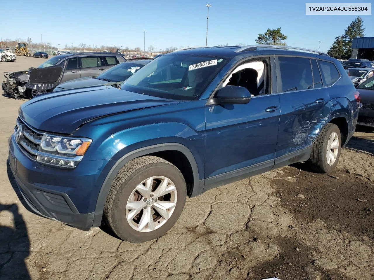 2018 Volkswagen Atlas S VIN: 1V2AP2CA4JC558304 Lot: 79906704