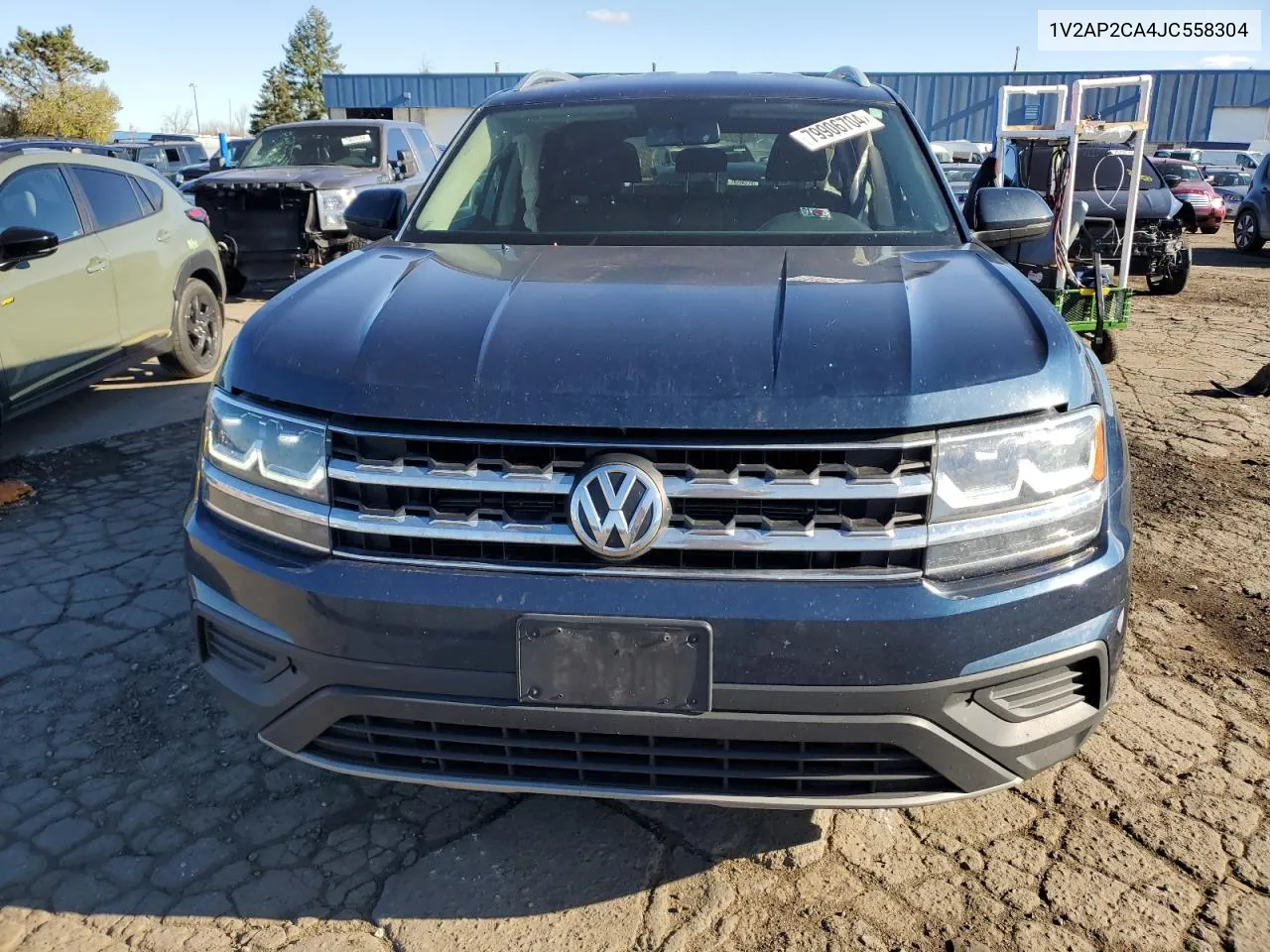 2018 Volkswagen Atlas S VIN: 1V2AP2CA4JC558304 Lot: 79906704