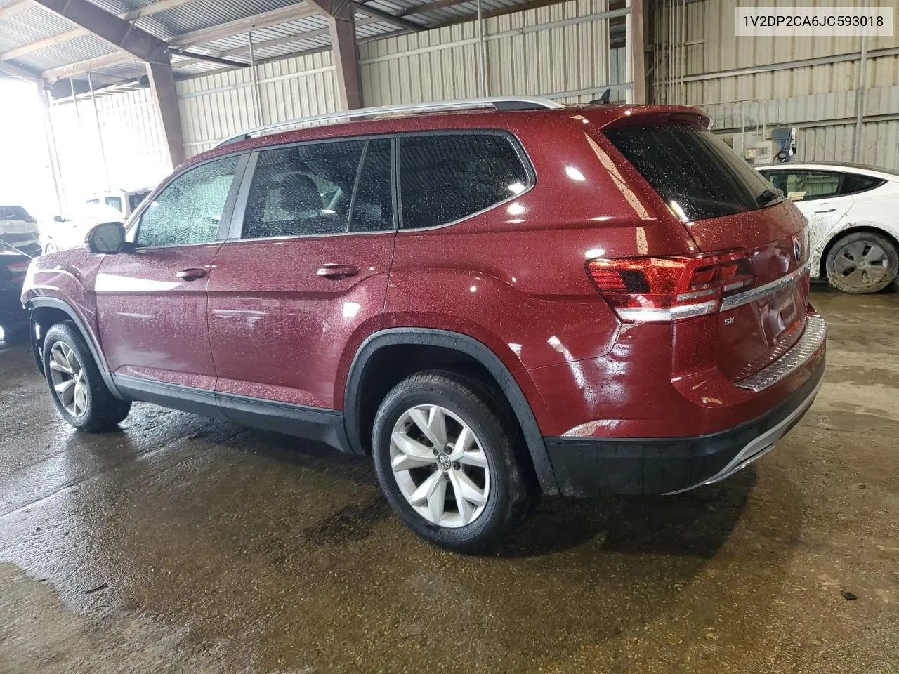 2018 Volkswagen Atlas Se VIN: 1V2DP2CA6JC593018 Lot: 80298534