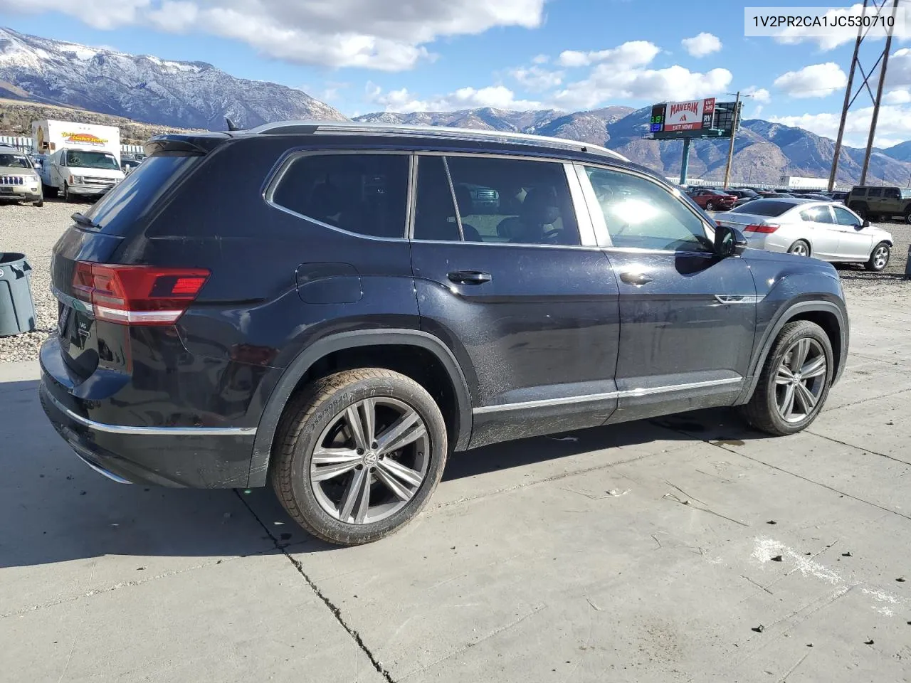 2018 Volkswagen Atlas Se VIN: 1V2PR2CA1JC530710 Lot: 80795894