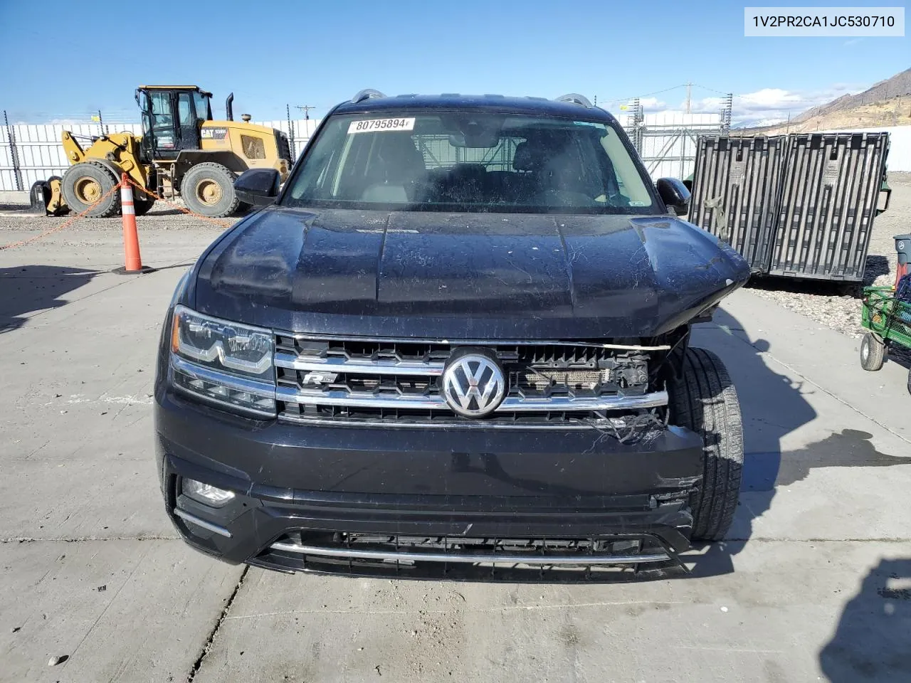 2018 Volkswagen Atlas Se VIN: 1V2PR2CA1JC530710 Lot: 80795894