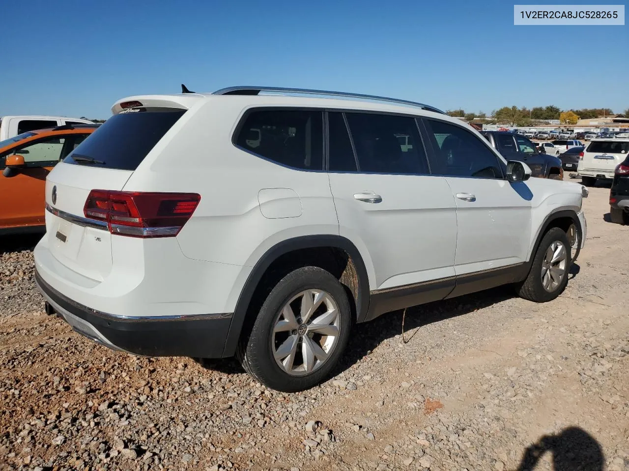 2018 Volkswagen Atlas Sel VIN: 1V2ER2CA8JC528265 Lot: 80905424