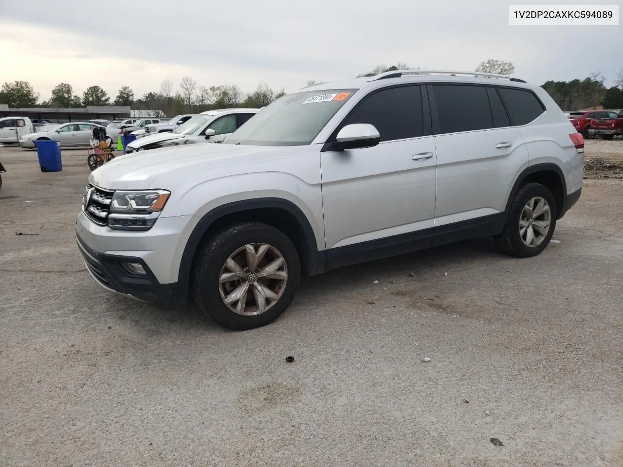 2019 Volkswagen Atlas Se VIN: 1V2DP2CAXKC594089 Lot: 45171864