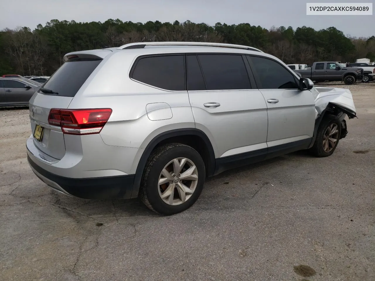 2019 Volkswagen Atlas Se VIN: 1V2DP2CAXKC594089 Lot: 45171864