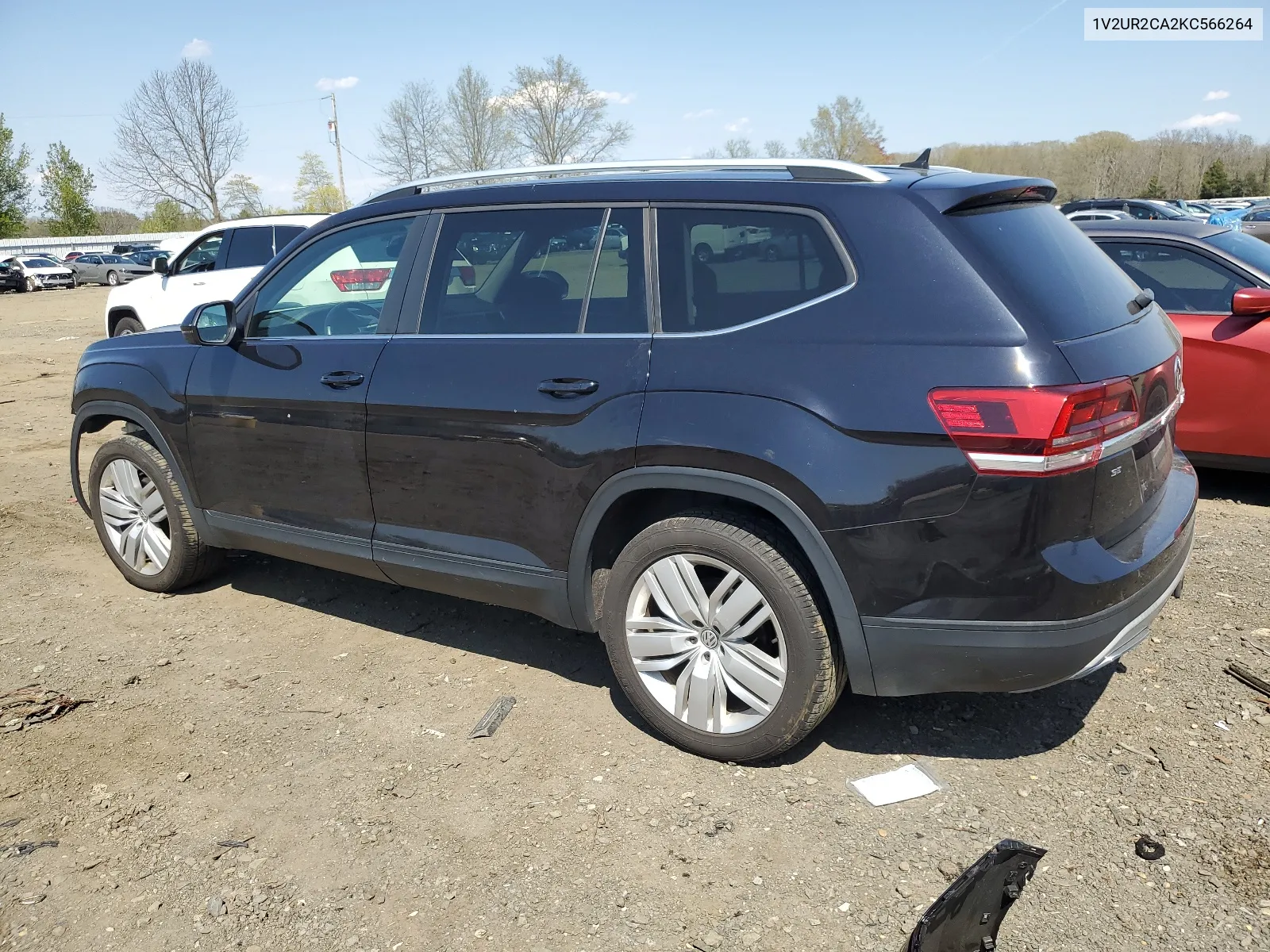 2019 Volkswagen Atlas Se VIN: 1V2UR2CA2KC566264 Lot: 51083744