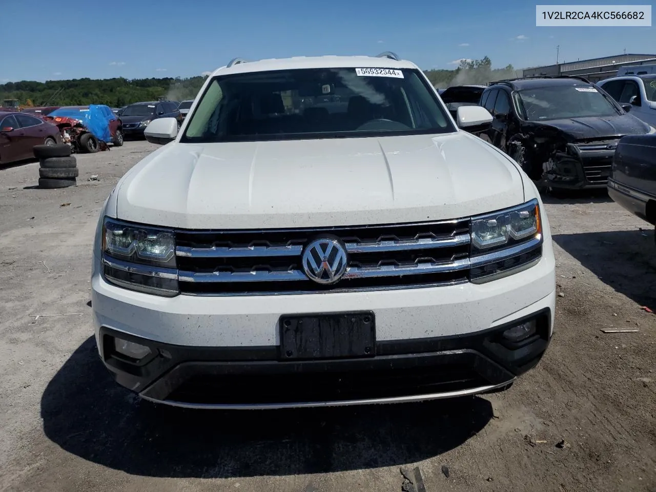 2019 Volkswagen Atlas Se VIN: 1V2LR2CA4KC566682 Lot: 56932344