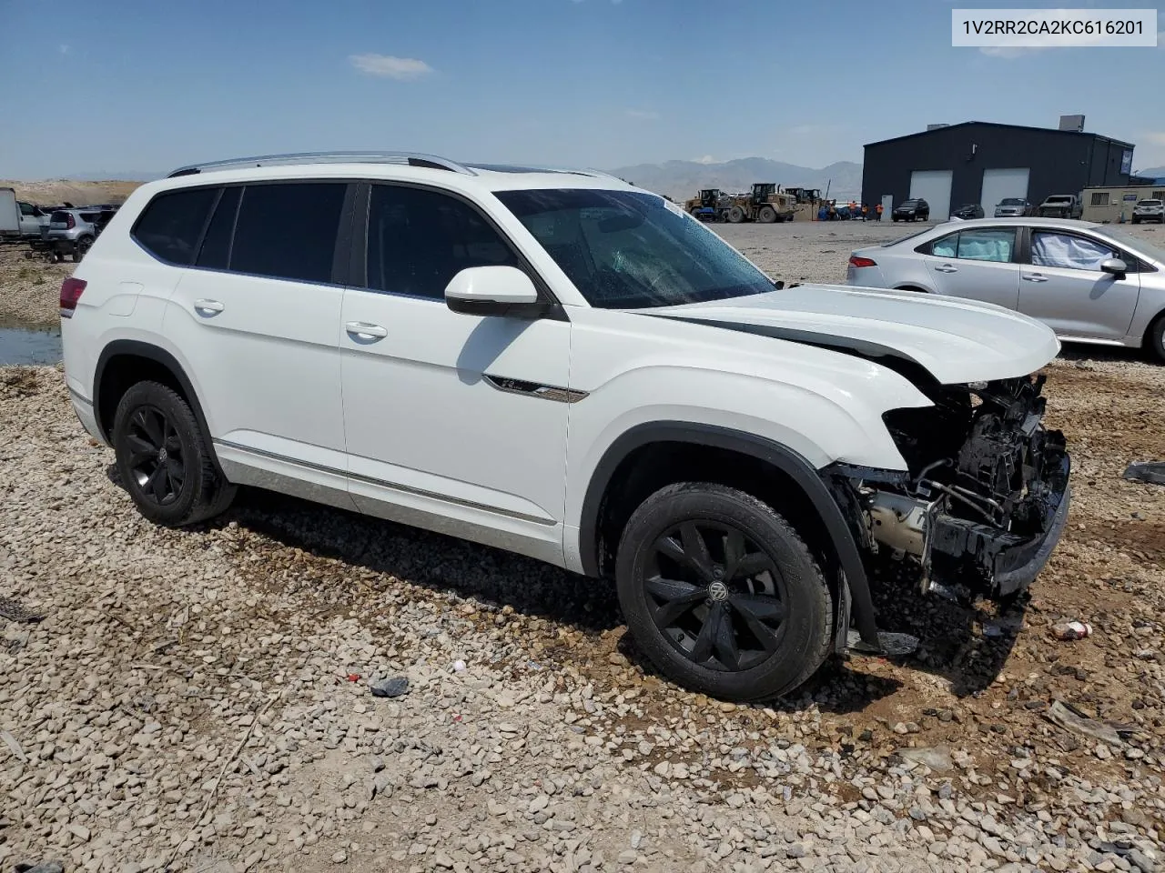 2019 Volkswagen Atlas Sel VIN: 1V2RR2CA2KC616201 Lot: 58135394