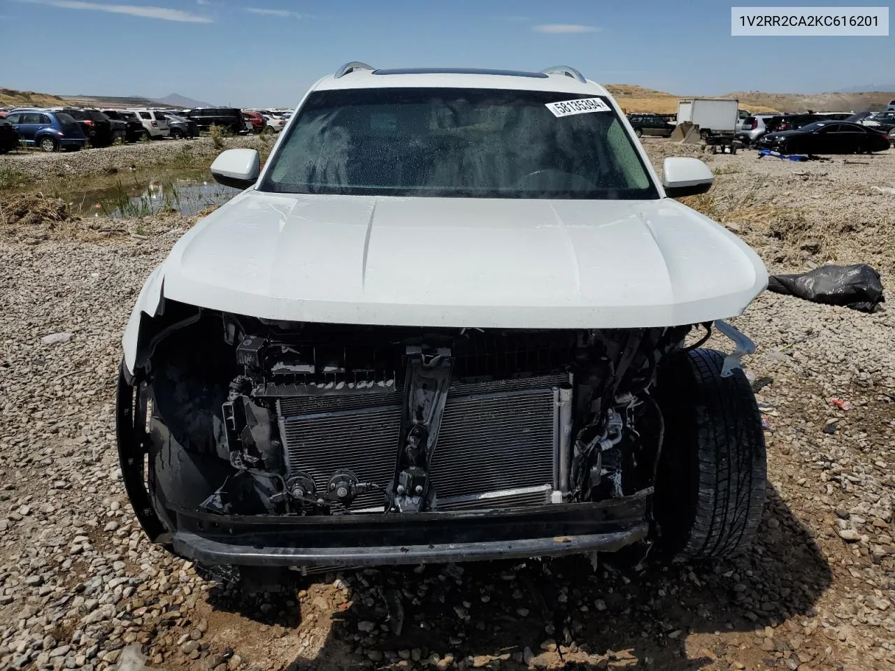 2019 Volkswagen Atlas Sel VIN: 1V2RR2CA2KC616201 Lot: 58135394