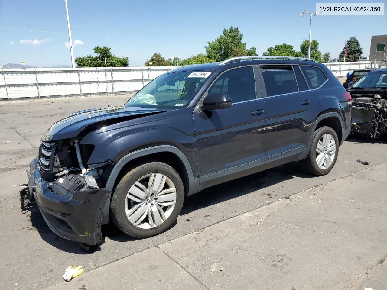 2019 Volkswagen Atlas Se VIN: 1V2UR2CA1KC624350 Lot: 58483984