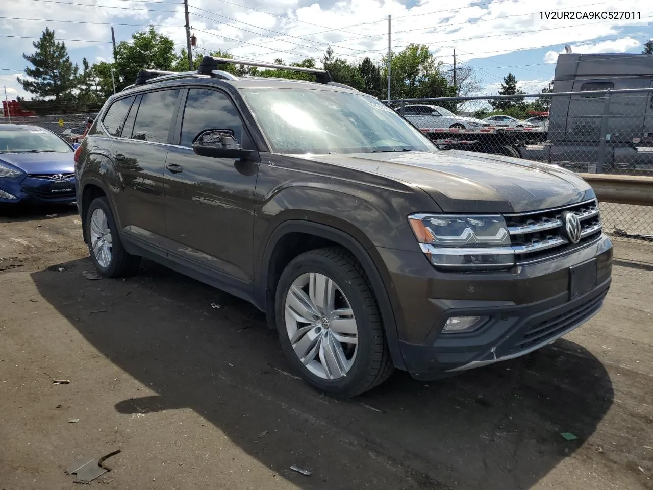 2019 Volkswagen Atlas Se VIN: 1V2UR2CA9KC527011 Lot: 59242604