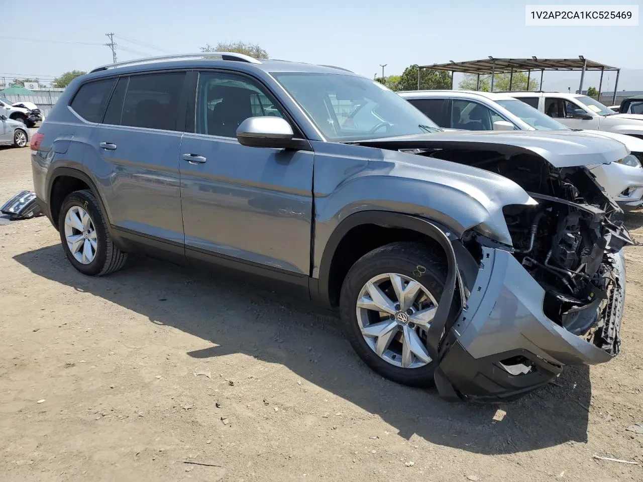 2019 Volkswagen Atlas S VIN: 1V2AP2CA1KC525469 Lot: 59481014