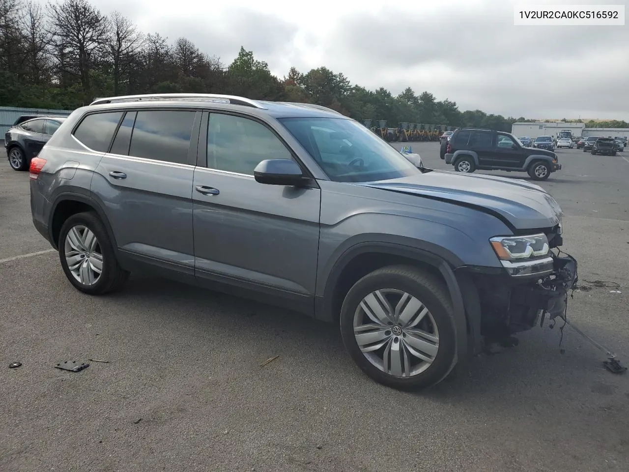 2019 Volkswagen Atlas Se VIN: 1V2UR2CA0KC516592 Lot: 60371244