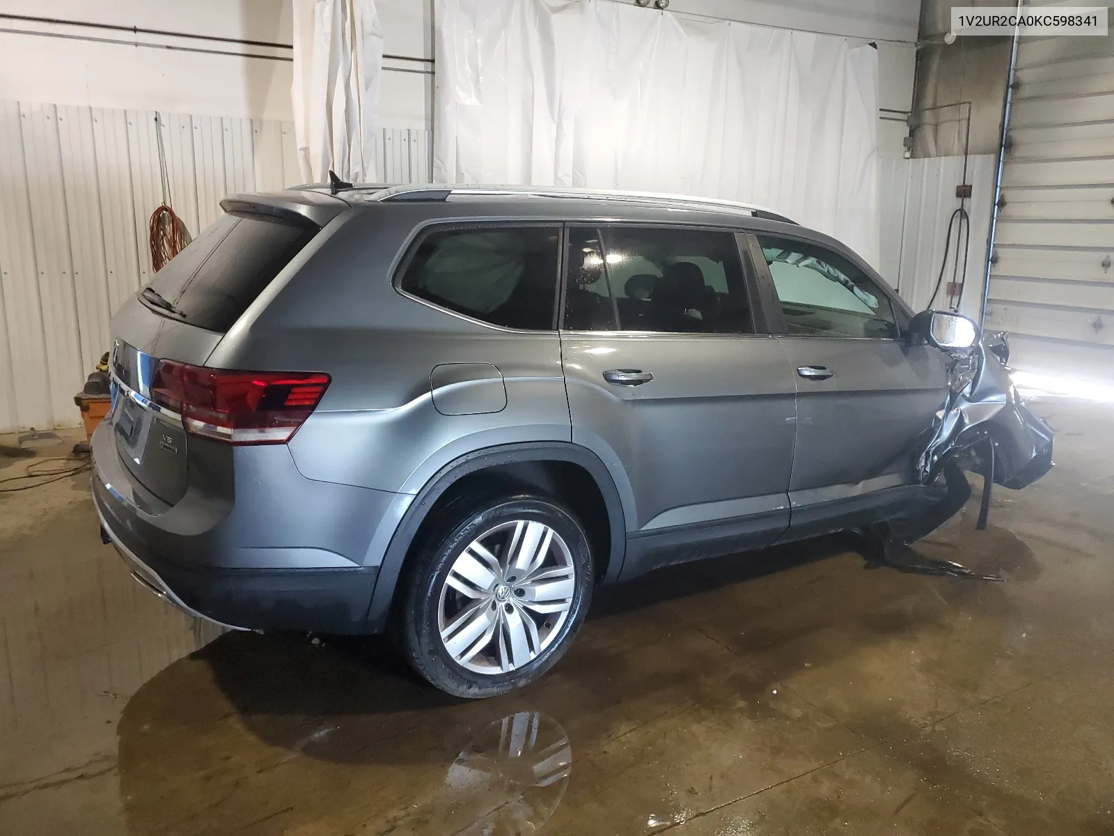 2019 Volkswagen Atlas Se VIN: 1V2UR2CA0KC598341 Lot: 61173814