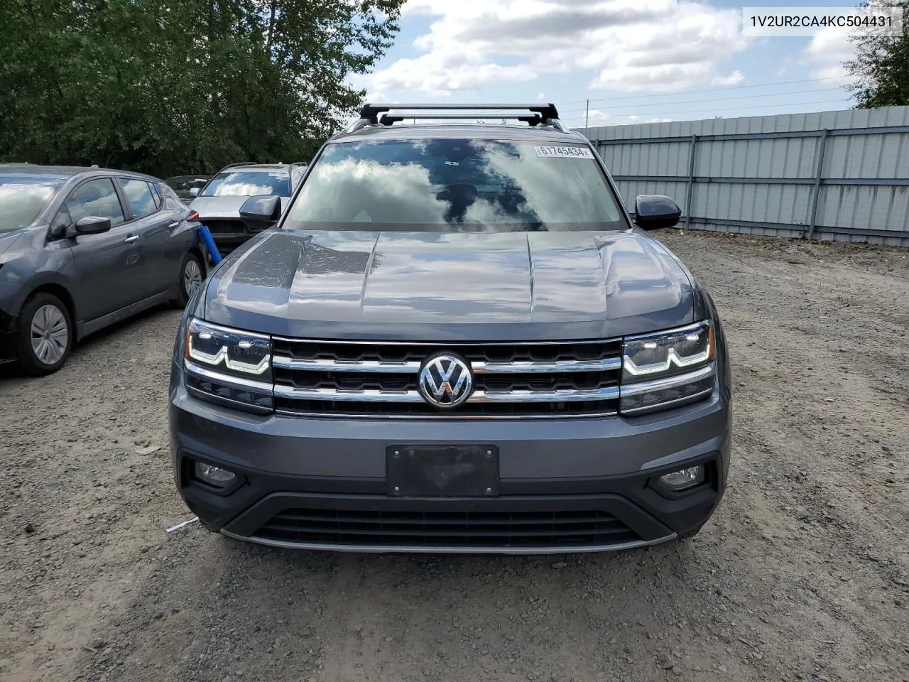 1V2UR2CA4KC504431 2019 Volkswagen Atlas Se