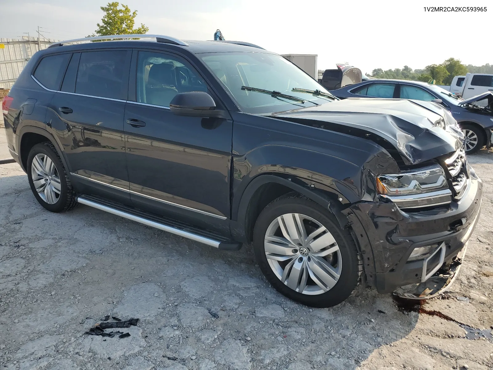 2019 Volkswagen Atlas Sel VIN: 1V2MR2CA2KC593965 Lot: 63591464