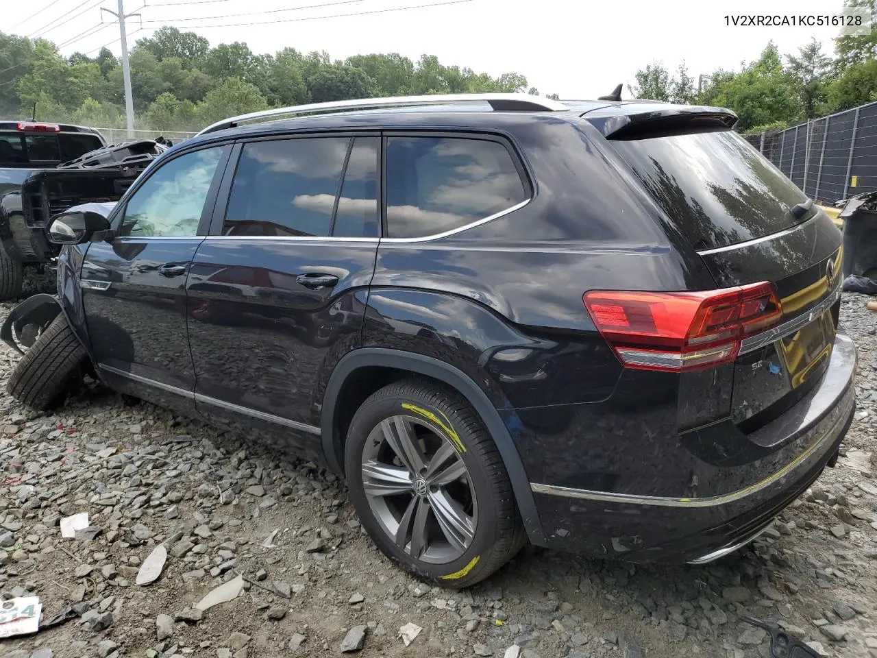 2019 Volkswagen Atlas Se VIN: 1V2XR2CA1KC516128 Lot: 63910044