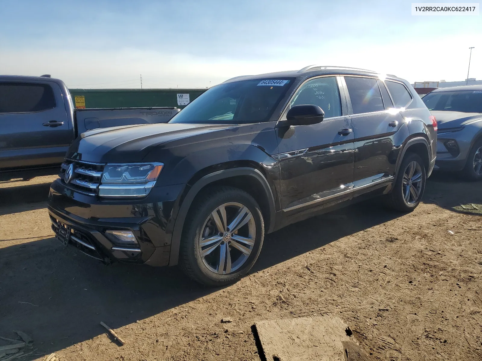 2019 Volkswagen Atlas Sel VIN: 1V2RR2CA0KC622417 Lot: 64305444