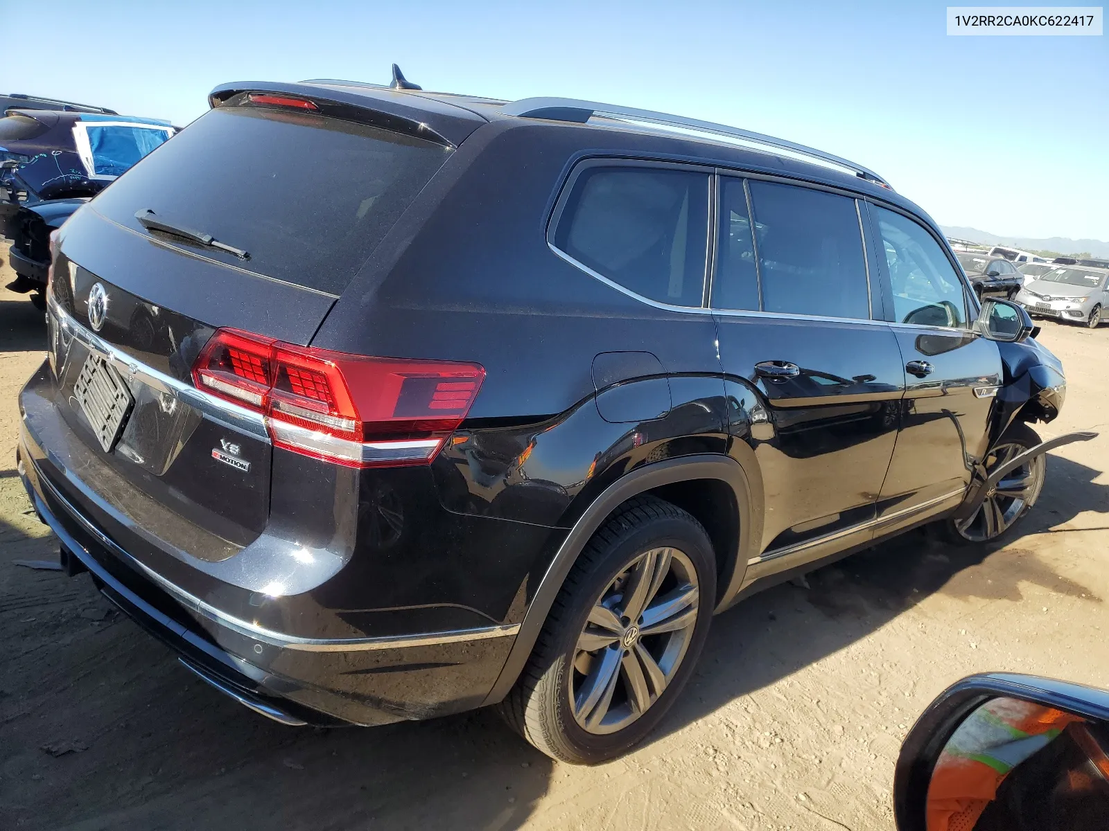 2019 Volkswagen Atlas Sel VIN: 1V2RR2CA0KC622417 Lot: 64305444