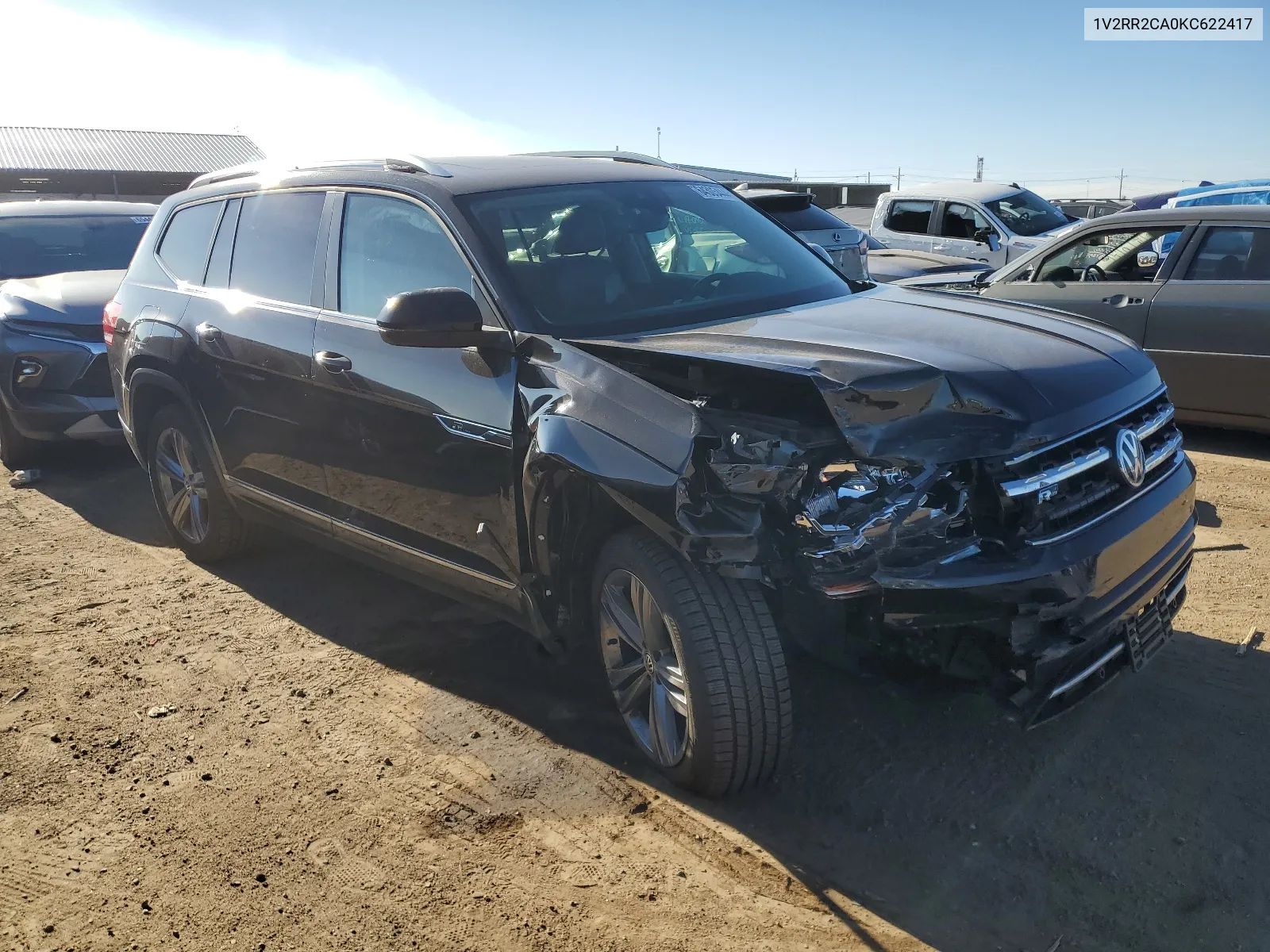 2019 Volkswagen Atlas Sel VIN: 1V2RR2CA0KC622417 Lot: 64305444