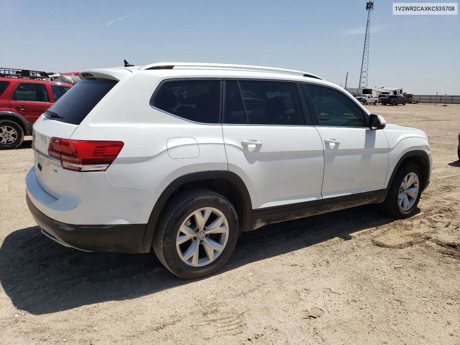 2019 Volkswagen Atlas Se VIN: 1V2WR2CAXKC535708 Lot: 65017224