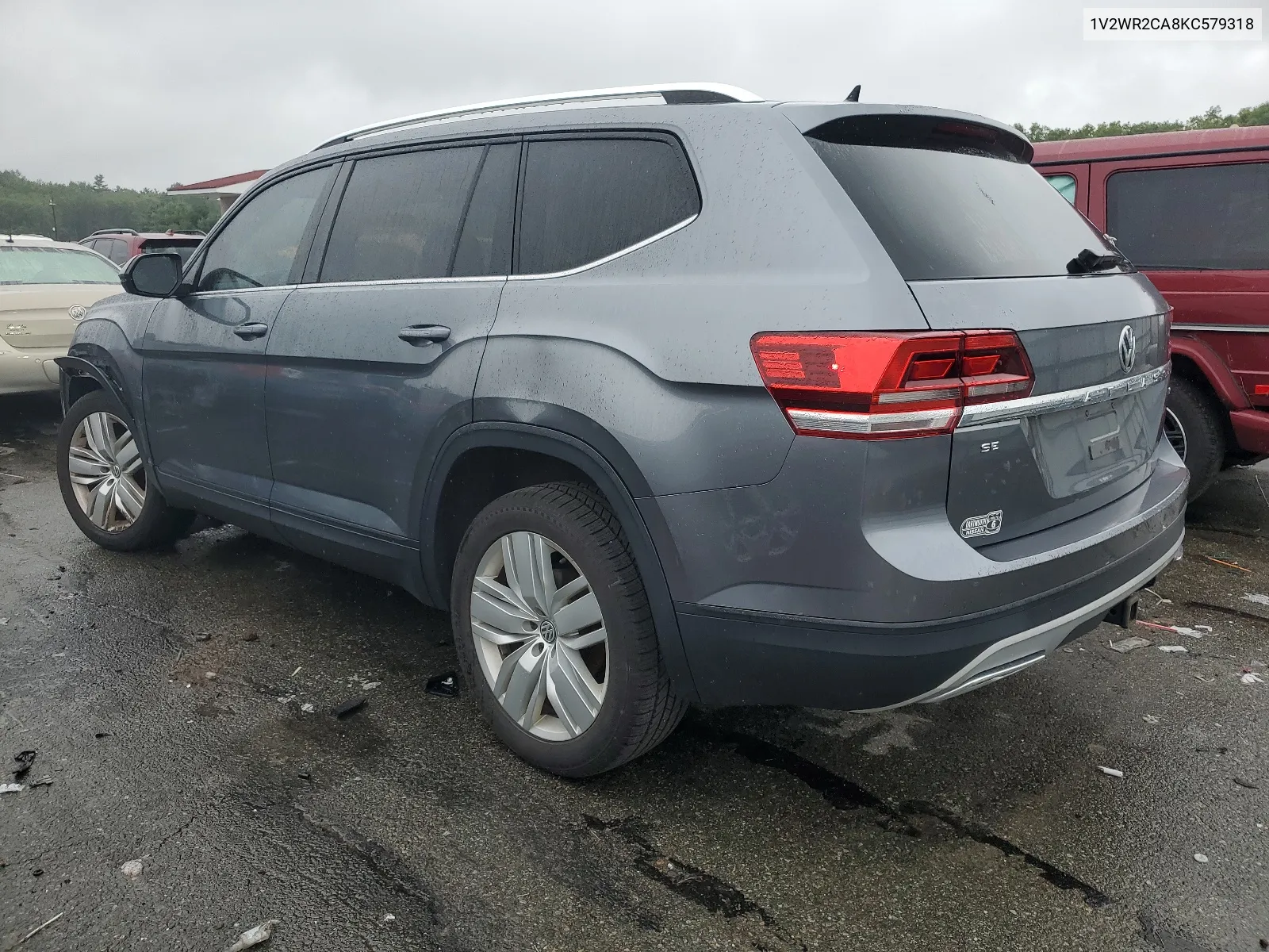 2019 Volkswagen Atlas Se VIN: 1V2WR2CA8KC579318 Lot: 66125884