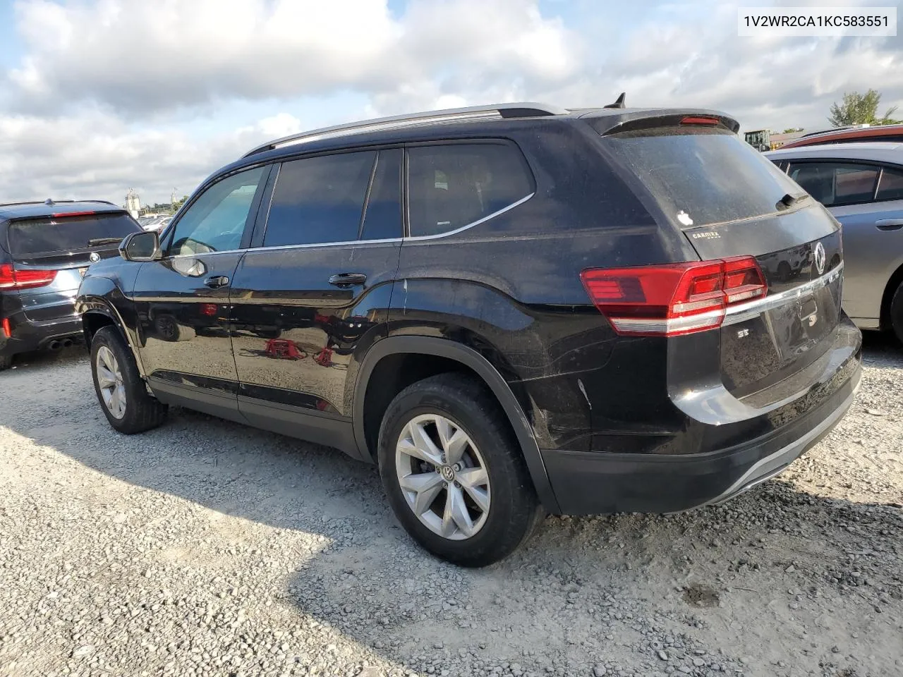 2019 Volkswagen Atlas Se VIN: 1V2WR2CA1KC583551 Lot: 66489274