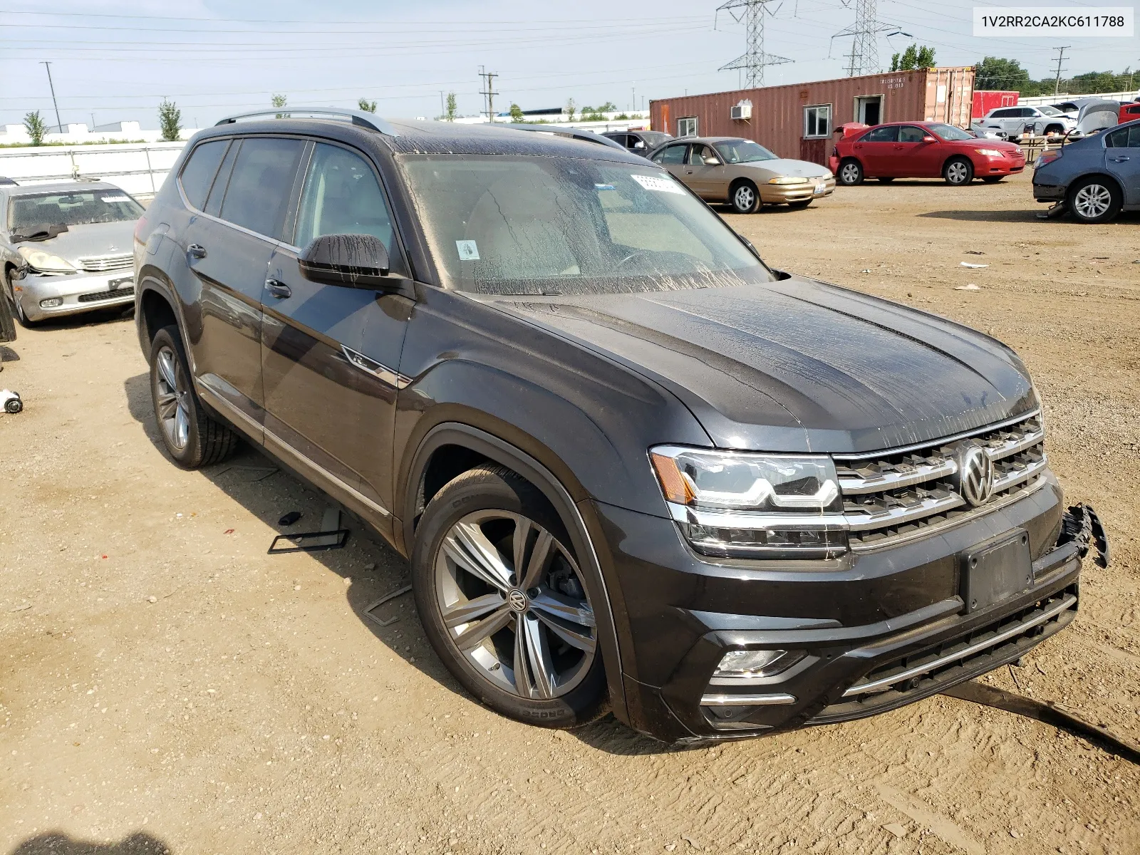 2019 Volkswagen Atlas Sel VIN: 1V2RR2CA2KC611788 Lot: 66567274