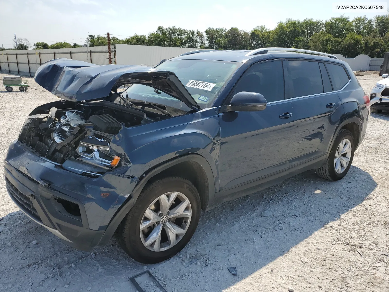 1V2AP2CA2KC607548 2019 Volkswagen Atlas S