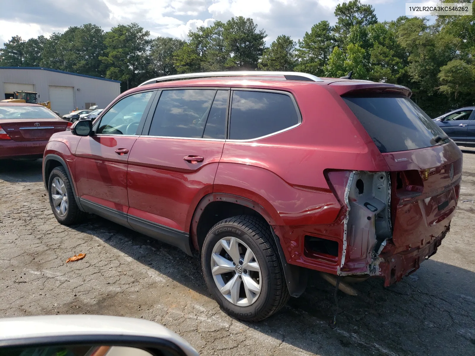 2019 Volkswagen Atlas Se VIN: 1V2LR2CA3KC546262 Lot: 66885284