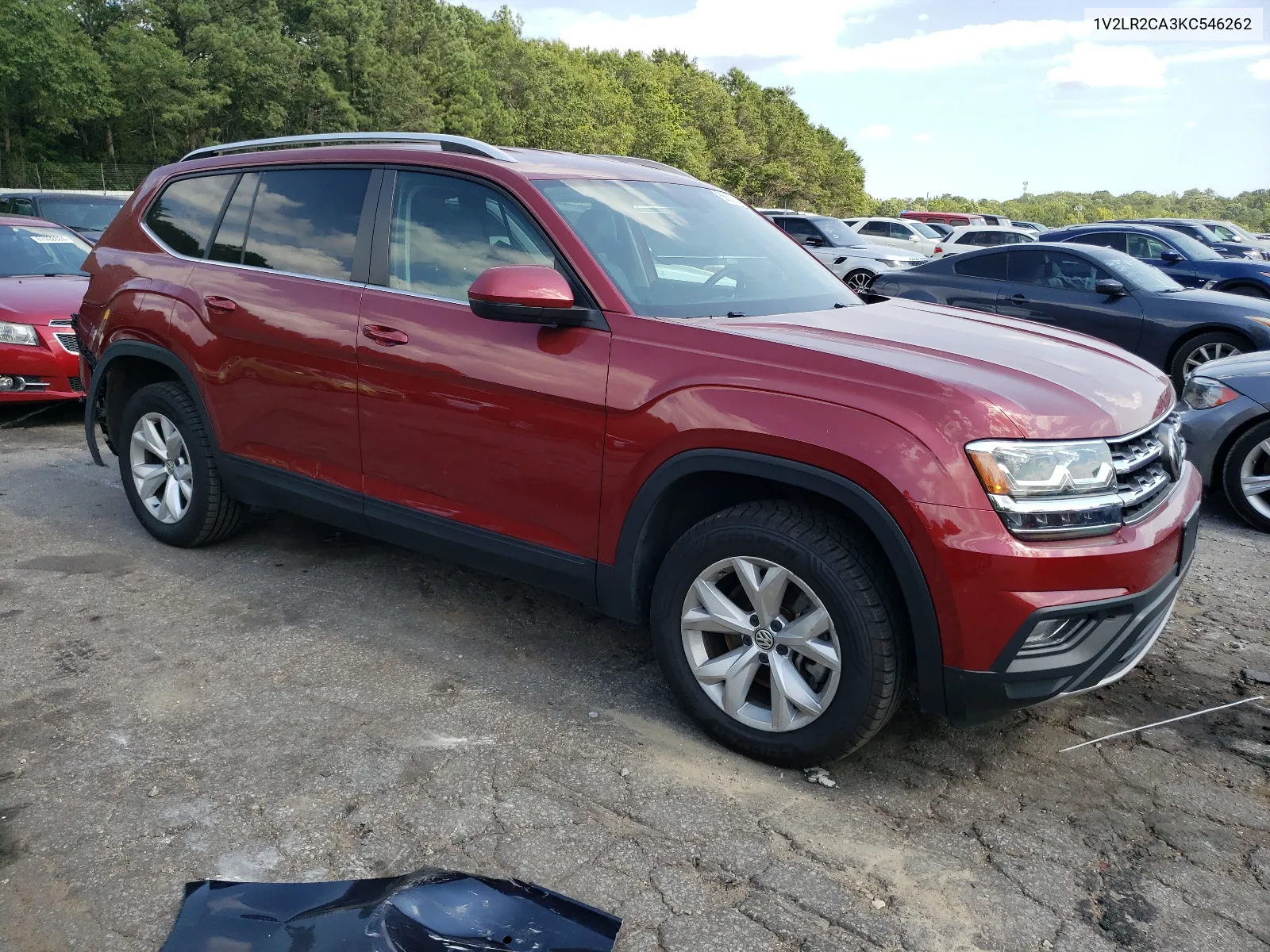 1V2LR2CA3KC546262 2019 Volkswagen Atlas Se