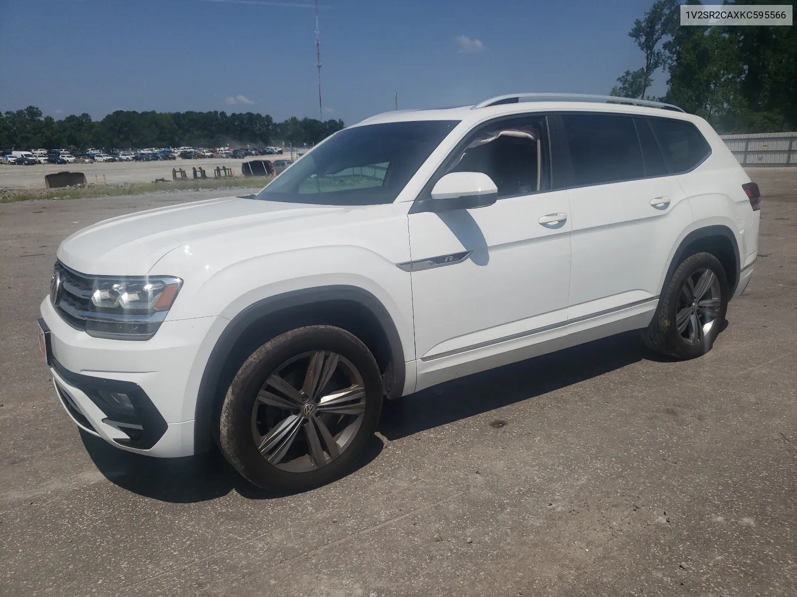 2019 Volkswagen Atlas Sel VIN: 1V2SR2CAXKC595566 Lot: 66916324