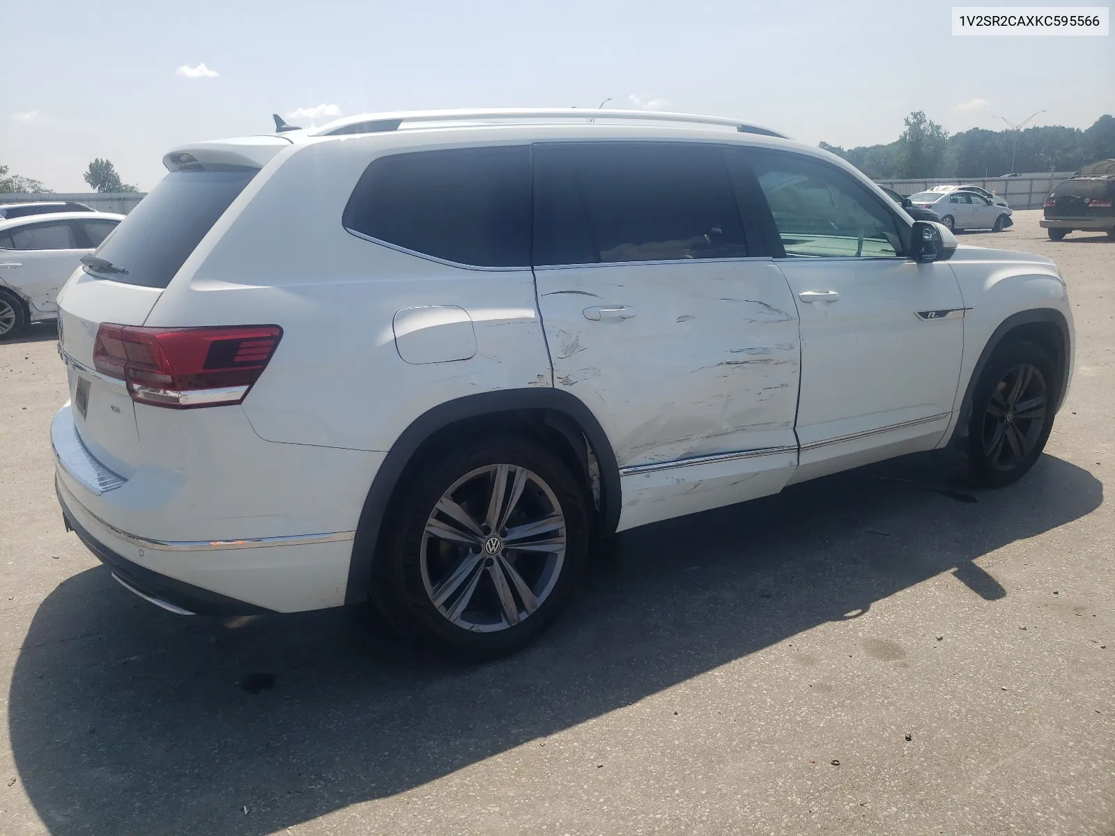 2019 Volkswagen Atlas Sel VIN: 1V2SR2CAXKC595566 Lot: 66916324