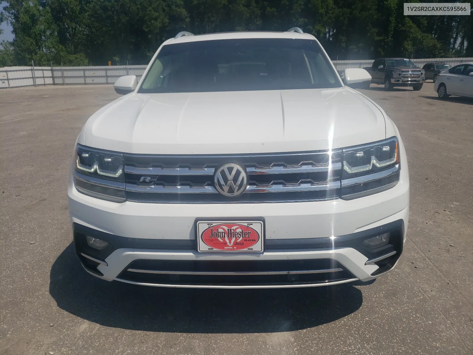 2019 Volkswagen Atlas Sel VIN: 1V2SR2CAXKC595566 Lot: 66916324