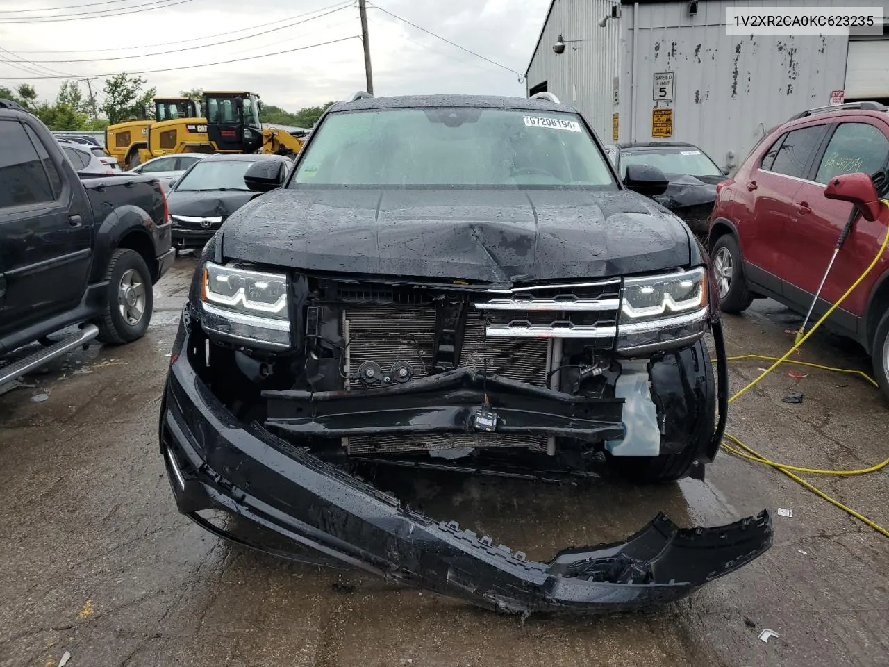 2019 Volkswagen Atlas Se VIN: 1V2XR2CA0KC623235 Lot: 67208194