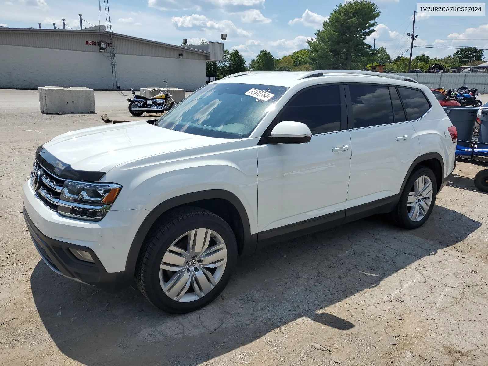 2019 Volkswagen Atlas Se VIN: 1V2UR2CA7KC527024 Lot: 67413364