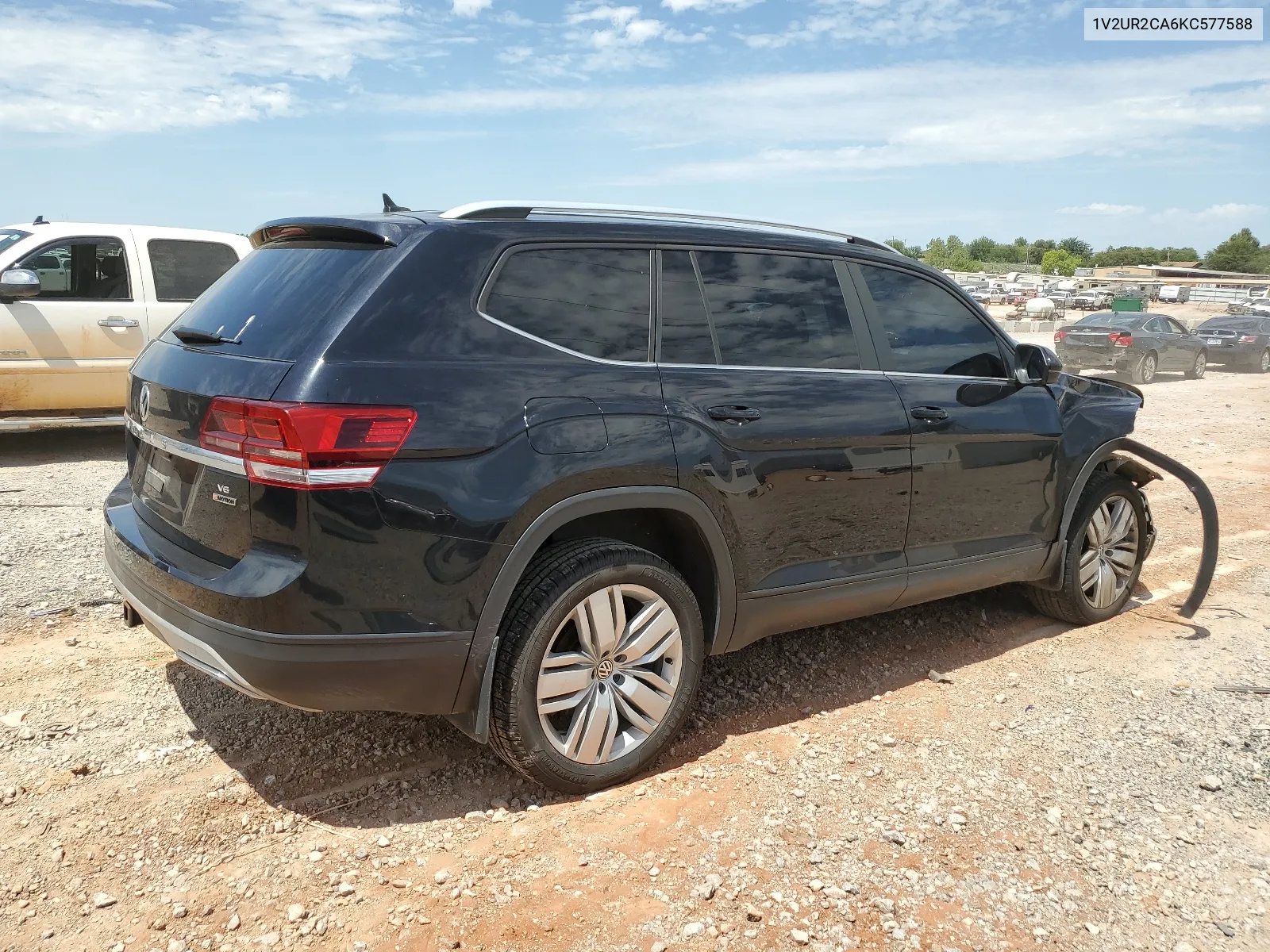 2019 Volkswagen Atlas Se VIN: 1V2UR2CA6KC577588 Lot: 67533674